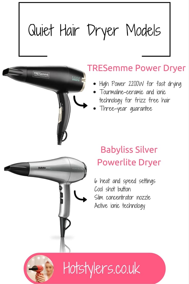 Best Quiet Hair Dryers UK – Quietest Hair Dryer Models