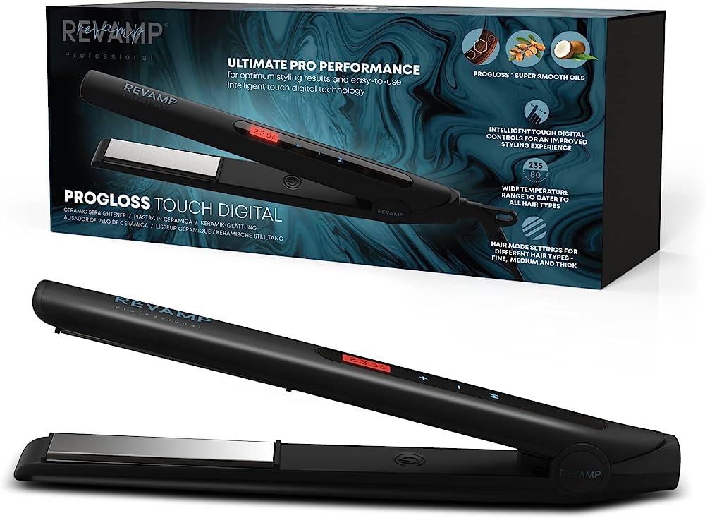 REVAMP Progloss Touch Digital Ceramic Straightener Review