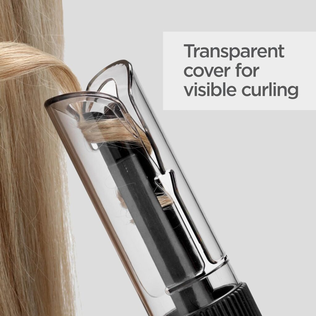 BaByliss Curl Secret Lite - Automatic Hair Curler, Easy Fast Hair Styling, 5 Heat Settings up to 210° - Black Rose Gold, C1031U BaByliss Curl Secret Lite - Automatic Hair Curler, Easy Fast Hair Styling, 5 Heat Settings up to 210° - Black Rose Gold, C1031U