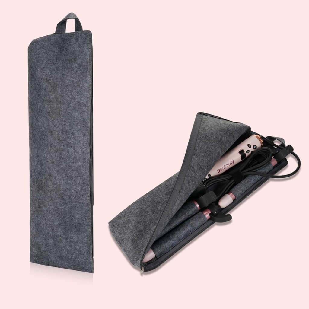 Bestauty Automatic Hair Curler, 4 in 1 Hair Curler with 19-32mm Interchangeable Ceramic Curling Tongs, 360° Rotating 160-220° C Curling Iron, Dual Voltage(Pink) Bestauty Automatic Hair Curler, 4 in 1 Hair Curler with 19-32mm Interchangeable Ceramic Curling Tongs, 360° Rotating 160-220° C Curling Iron, Dual Voltage(Pink)