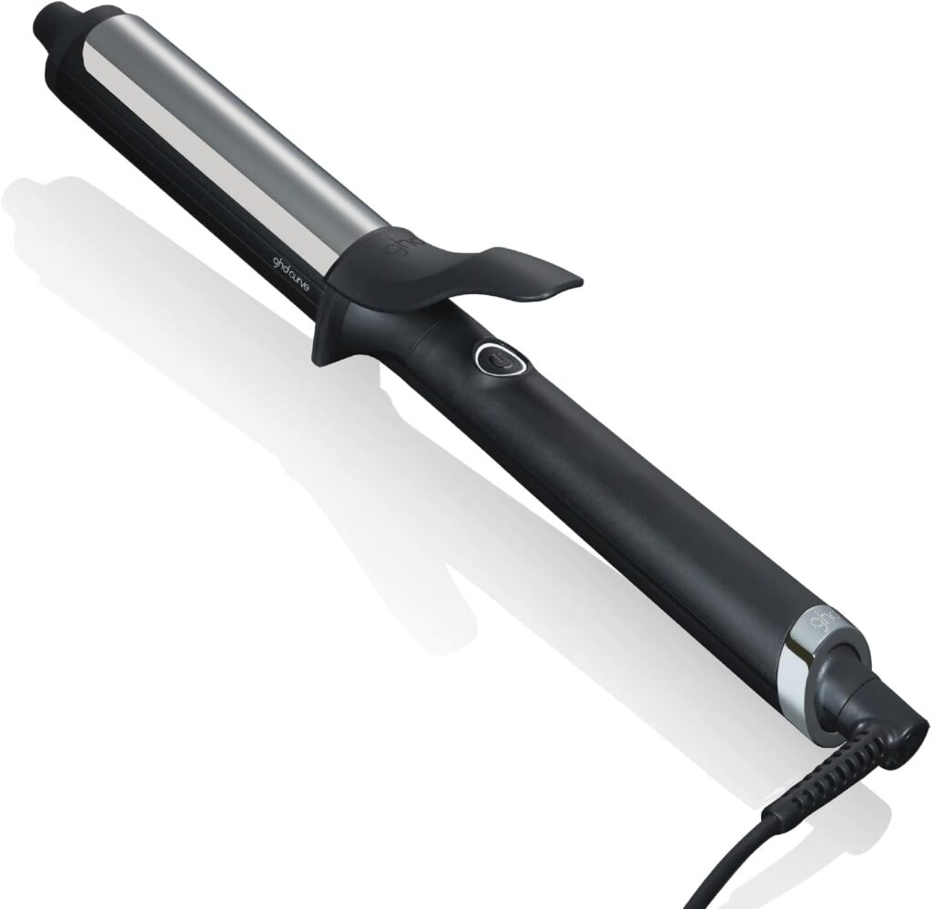 ghd Curve® Curl Tongs, For Lasting Healthy-Looking Curls, With Ultra-Zone Technology And Optimum Styling Temp 185ºC, Protective Cool Tip, Auto Sleep Mode