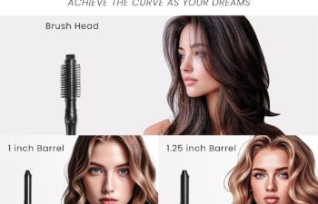 GLAMUP 3-in-1 Rotating Curling Iron review