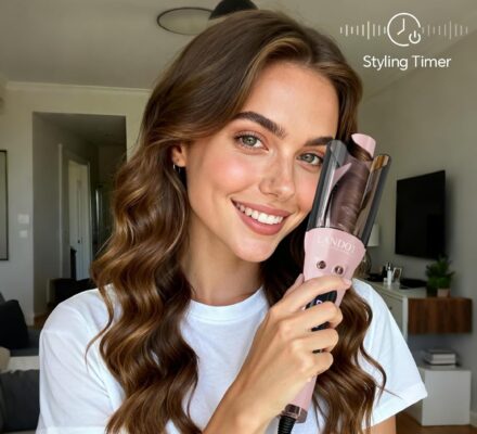 LANDOT Automatic Rotating Curling Iron 25mm review