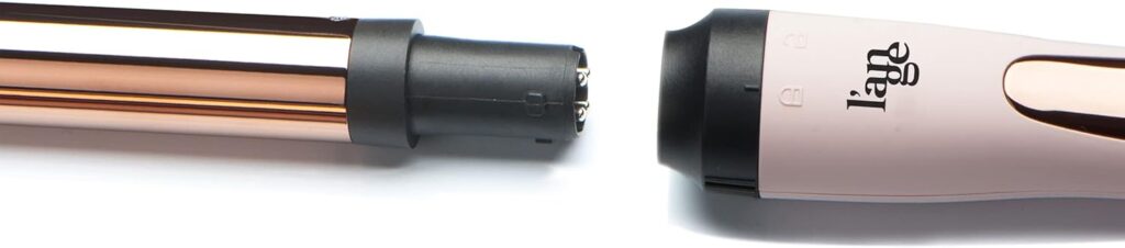 LANGE HAIR Le Cinq 5-in-1 Curler Set - 19mm, 25mm, 32mm, 19-25mm and Bubble Titanium Barrels - Professional Curling Wand Set for All Hair Types - Interchangeable