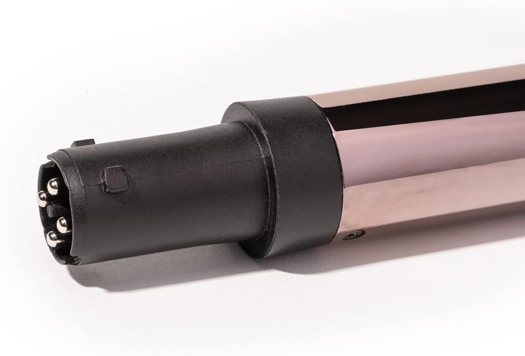 LANGE HAIR Le Cinq 5-in-1 Curler Set - 19mm, 25mm, 32mm, 19-25mm and Bubble Titanium Barrels - Professional Curling Wand Set for All Hair Types - Interchangeable