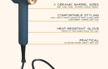 mdlondon CURL Hair Curling Wand (Berry) review