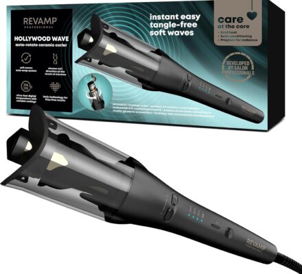 REVAMP Hollywood Wave Auto Rotate Ceramic Hair Curler review