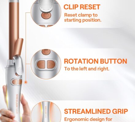 SHEGLAM Rotating Curling Iron review