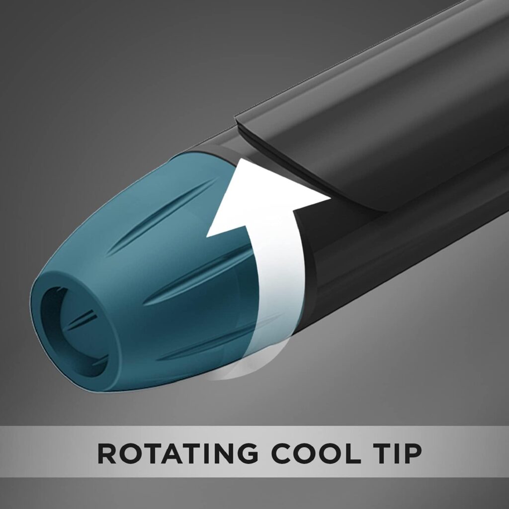 Wahl Pro Shine tong - 25mm Curling Barrel, Variable Heat Control, Ceramic-Coated and Keratin-Infused Barrel, Extra-Long Barrel, 360°C Rotating Cool Tip, for Long Lasting, Voluminous Curls