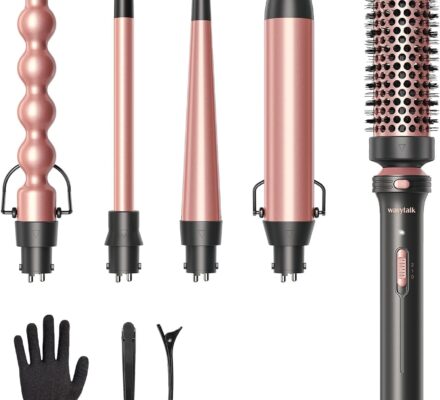 Wavytalk 5-in-1 Curling Wand Set review
