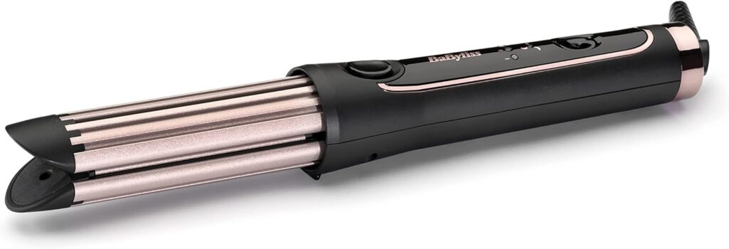 BaByliss Curl Styler Luxe, 36mm Split-Barrel, Cool-air Technology, Easy, Long Lasting Curls