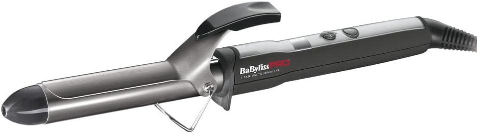 BaByliss Non Digital Curling Iron, 32 mm Diameter, Black