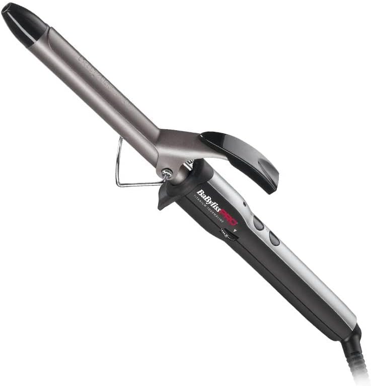 BaByliss Non Digital Curling Iron, 32 mm Diameter, Black