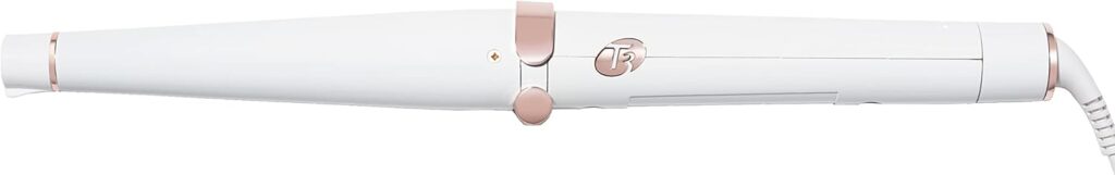 T3 SinglePass Wave 32 mm-19 mm Professional Tapered Styling Wand with 5 Heat Settings and Custom Blend Ceramic Barrel for Shiny, Long-Lasting Waves