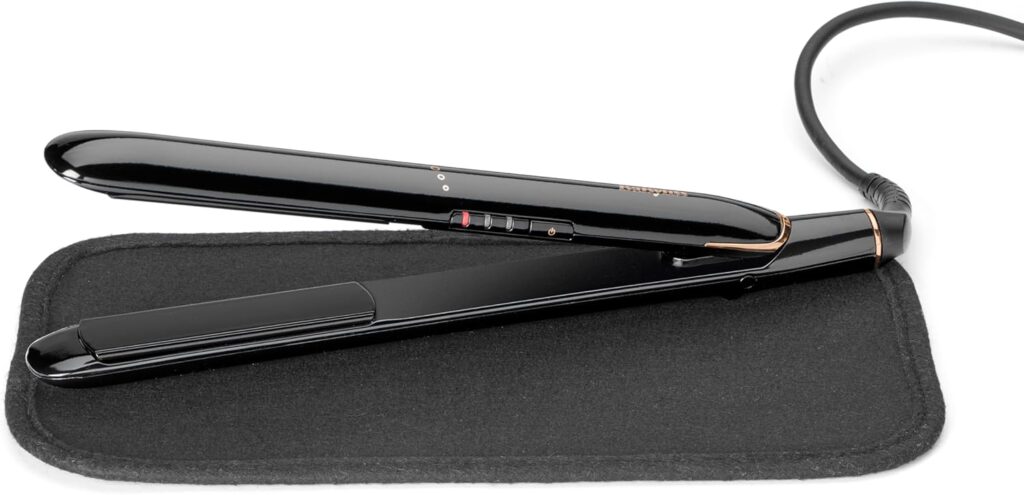 BaByliss Rose Lustre Hair Straighteners – Ceramic Smooth‑Glide Plates for Sleek  Frizz‑Free Styling, 30s Fast Heat‑Up, (180-230°C), Straightening  Smoothing Flat Iron, Worldwide Use, 2515DU