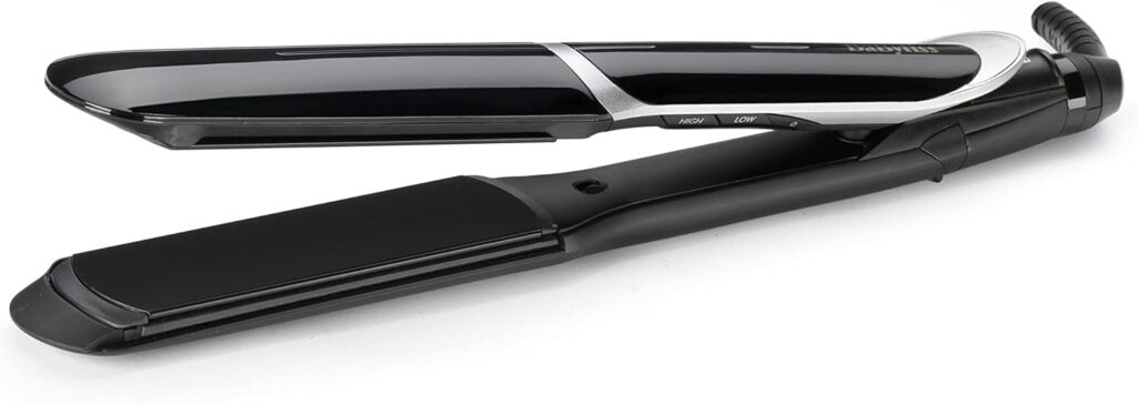 BaByliss Smooth Pro Wide Hair Straighteners, Ceramic Plates for Smooth Styling, 35mm Wide Plates for Long and Thick Hair, Fast Heat up, 5 Heat Settings up to 235°C