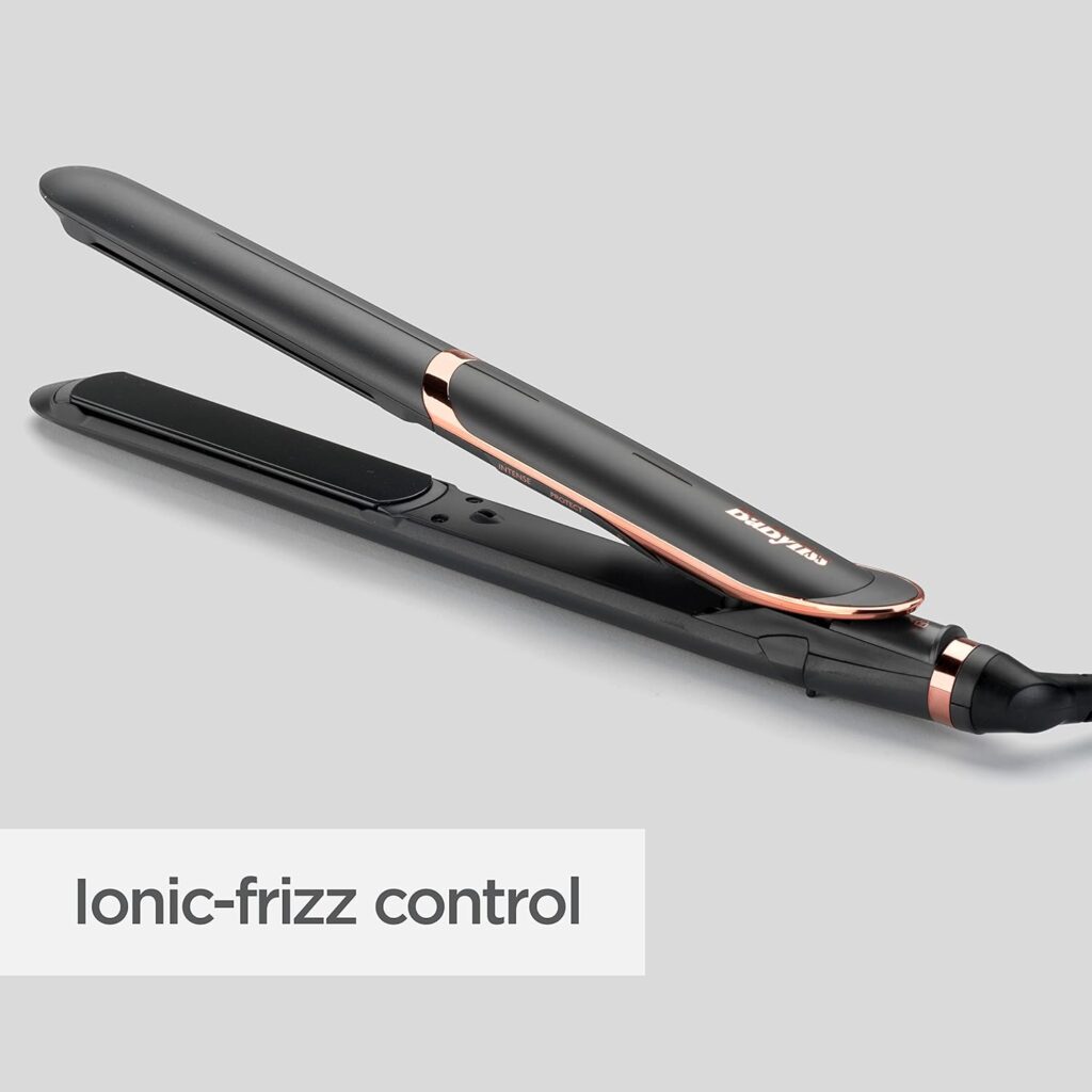 BaBylissBaByliss Smooth Pro 235 Hair Straighteners, Ionic, Salon Performance, Controlled Heat, 6 Settings, Ceramic Plates  Salon Pro 2200 Hair DryerBaByliss