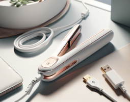 Curling Iron Portable Hair Curler Ceramic Travel Straightener Review