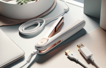 Curling Iron Portable Hair Curler Ceramic Travel Straightener Review