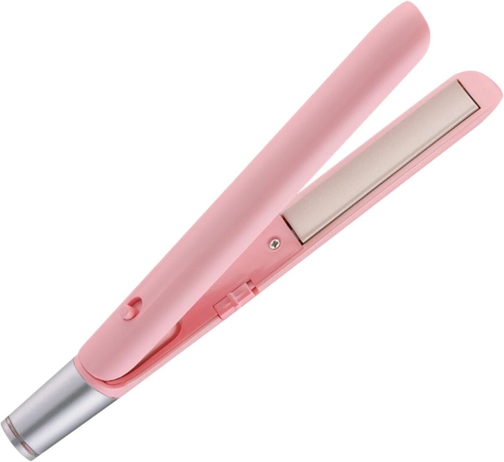 Flat Iron,Portable Hair Curler | Travel Hair Straightener and Curling Iron for Long and Short Hair, Straightener Flat Iron Goowafur Flat Iron,Portable Hair Curler | Travel Hair Straightener and Curling Iron for Long and Short Hair, Straightener Flat Iron Goowafur
