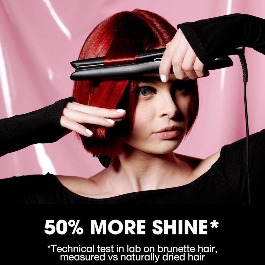 ghd Mini Hair Straightener, 15mm Slim Plate Styler, Short Hair and Fringes, Universal Voltage