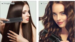 Hair Straightener Brush Ionic Straightening Comb review