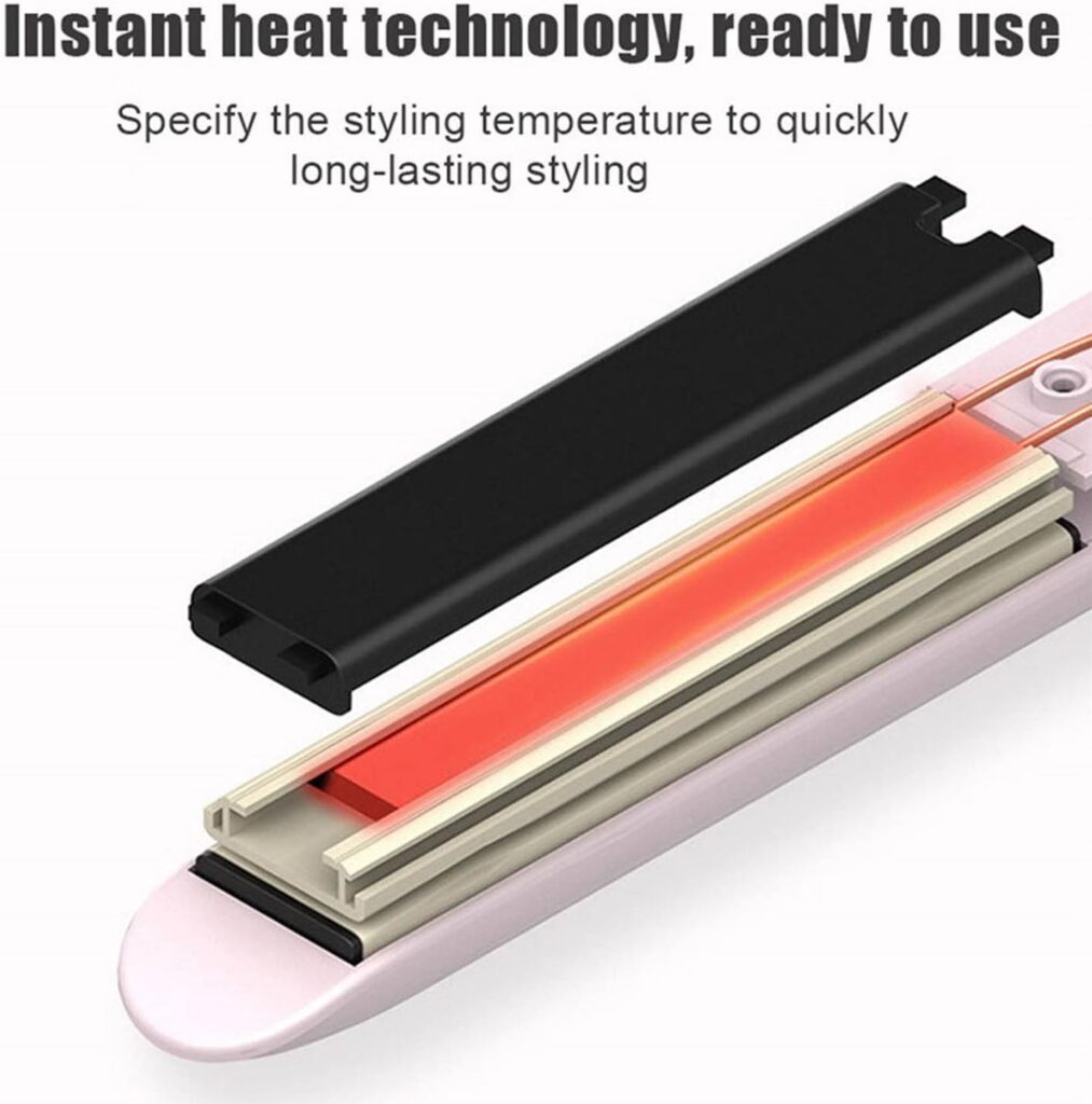 Hair Straightener Mini Hair Straightener for Short Hair, Bangs Thin Hair Travel Flat Iron for Women Men Hair Styling Hair Straightener Mini Hair Straightener for Short Hair, Bangs Thin Hair Travel Flat Iron for Women Men Hair Styling