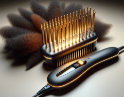 Heated Comb Hot Comb Afro Heating Brush Electric Comb review