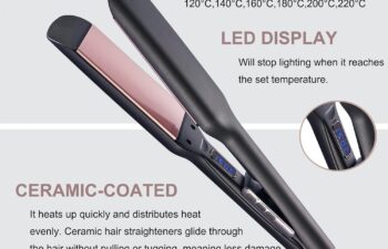 5.7cm Ceramic Wide Plate Hair Straightener review