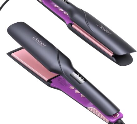 LANDOT Professional Wide Plate Hair Straighteners 45mm review