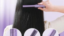 Rechargeable Mini Hair Straightener Pink review