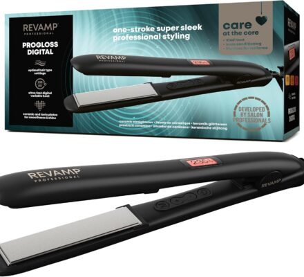 REVAMP Progloss Digital Ceramic Hair Straighteners review