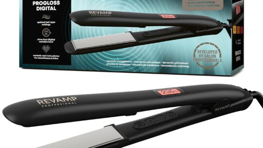 REVAMP Progloss Digital Ceramic Hair Straighteners review