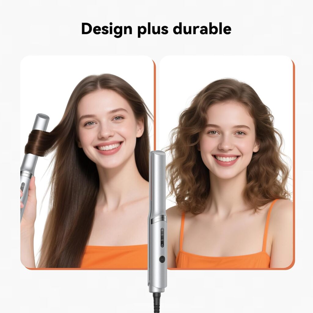 Thin Hair Straighteners, Mini Hair Straightener, 2 in 1 Hair Straightener and Curler 2.6cm, Ceramic Mini Hair Iron for Short Hair, Travel Flat Iron for Women 100-240V