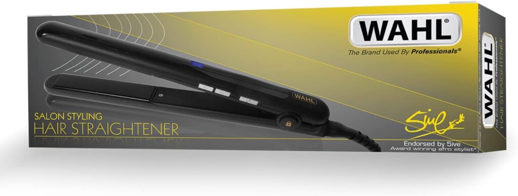 Wahl Afro Hair Straightener, Black