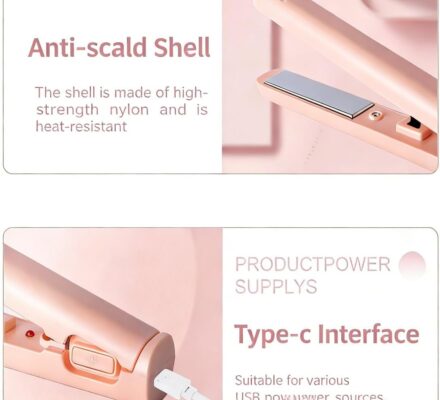 2-in-1 Mini Curling Iron Blue review