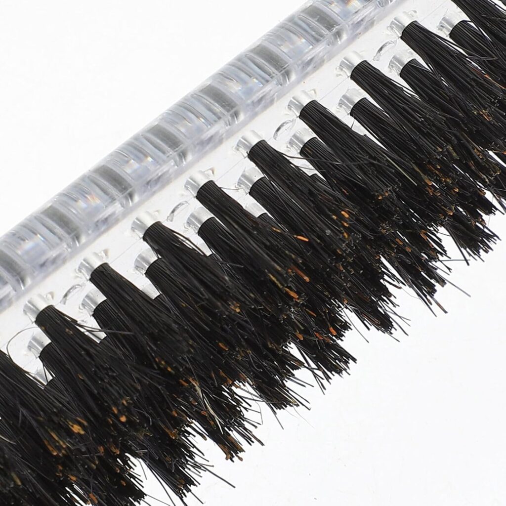 FOMIYES Double-sided Hair Straightening Comb Shaped Brush for Women Design for Easy Styling Portable Straightener for All Hair Types